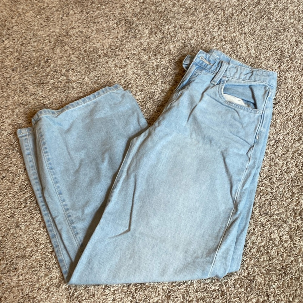 Old navy wide leg jeans!